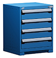 Heavy Duty Modular Drawer Cabinet - 24"W x 21"D x 30"H with 4 Drawers