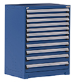 Heavy Duty Modular Drawer Cabinet - 36"W x 18"D x 46"H with 11 Drawers