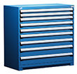 Heavy Duty Modular Drawer Cabinet - 48"W x 24"D x 46"H with 9 Drawers