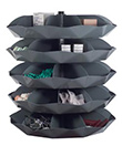 Rotabin Shelving, 58" dia x 66-5/16"h, 5 shelves, 50 compartments