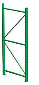 Pallet Rack Upright 24D x 96H