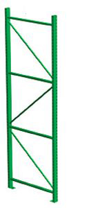 Pallet Rack Upright 42D x 120H