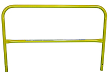 RailGuard 200 7'6" Rail Section Only - Safety Yellow