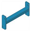 8" Row Spacer for 3" Structural Rack Frame - Precaution Blue