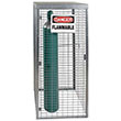 Cylinder Safety Cabinet, 30.5"W x 30.5"D x 64.5"H - Stores 9 Vertical Cylinders
