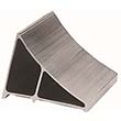 Extruded Aluminum Wheel Chock 11 5/8"W x 8"H x 7"L