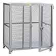 Mesh Security Cabinet - 24"D x 48"W x 52"H