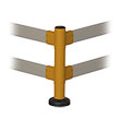 Corner Post for Flexible Guard Rail - 48" H