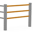Rails for Flexible Handrail - (3) 5' Rails