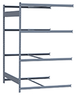 Medium Duty Mini-Rack Shelving - 48" W x 48" D x 75"H, Adder w/ 4 Shelves