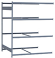 Medium Duty Mini-Rack Shelving - 60" W x 48" D x 75"H, Adder w/ 4 Shelves