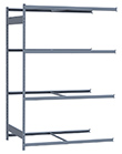Medium Duty Mini-Rack Shelving - 60" W x 36" D x 87" H, Adder w/ 4 Shelves
