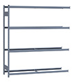 Medium Duty Mini-Rack Shelving - 72" W x 18" D x 75"H, Adder w/ 4 Shelves