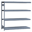 Heavy Duty Mini-Rack Shelving - 72" W x 24" D x 75"H, Adder w/ 4 Shelves & Steel Decking