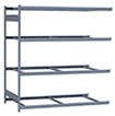 Heavy Duty Mini-Rack Shelving - 72" W x 36" D x 75"H, Adder w/ 4 Shelves