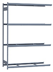 Heavy Duty Mini-Rack Shelving - 72" W x 24" D x 99" H, Adder w/ 4 Shelves