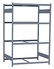Medium Duty Mini-Rack Shelving - 48" W x 36" D x 75"H, Starter w/ 4 Shelves
