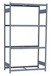 Medium Duty Mini-Rack Shelving - 48" W x 48" D x 75"H, Starter w/ 4 Shelves
