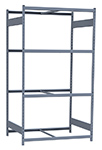 Medium Duty Mini-Rack Shelving - 48" W x 36" D x 87" H, Starter w/ 4 Shelves