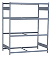 Medium Duty Mini-Rack Shelving - 60" W x 36" D x 75"H, Starter w/ 4 Shelves