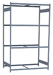 Medium Duty Mini-Rack Shelving - 60" W x 36" D x 99" H, Starter w/ 4 Shelves