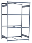 Medium Duty Mini-Rack Shelving - 60" W x 48" D x 99" H, Starter w/ 4 Shelves