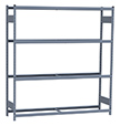 Heavy Duty Mini-Rack Shelving - 72" W x 18" D x 75"H, Starter w/ 4 Shelves