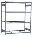 Heavy Duty Mini-Rack Shelving - 72" W x 36" D x 87" H, Starter w/ 4 Shelves