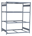 Heavy Duty Mini-Rack Shelving - 72" W x 48" D x 87" H, Starter w/ 4 Shelves