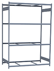Medium Duty Mini-Rack Shelving - 72" W x 36" D x 99" H, Starter w/ 4 Shelves