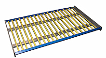 Carton Flow Shelf - 10 Lane - 52"D x 96"W, 8.8" Lane Width, 1200 lb. Cap.