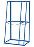 Vertical Bar Storage Rack - 2 Openings (Left Wide Opening) 48-1/2"W x 36"D x 92"H, 1,500 lbs. Capacity Per Opening