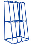 Vertical Bar Storage Rack - 4 Openings, 48-1/2"W x 36"D x 92"H, 1,500 lbs. Capacity Per Opening