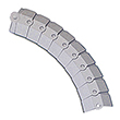 Sidewinder Cable Protective Cover, Adder - 1'L, Gray