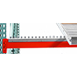 Retainer Angle for High Profile Span Track - 24"W