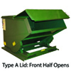 Lid for 2 Cu. Yd. Self Dumping Hopper