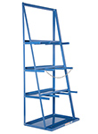 Vertical Bar Rack - 39-3/8"W x 24-1/8"D x 84"H, 3,000 lbs. cap.