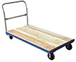 Hardwood Deck, Steel Frame Platform Truck - 30"W x 60"L, 1,600 lb. Capacity