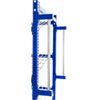 Vertical Handle Bar for Carton Flow Rack - 12"H