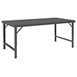 120" x 48" Folding Leg Work Bench w/ Steel Top
