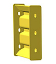 12 In. Steel Guard Rail Section