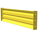 72 In. Steel Guard Rail Section