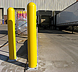 Bollard - Steel Pipe w/ Sleeve, 4"dia. x 52"H