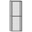 Wire Mesh Tenant Locker - 4'W x 5'D x 7'6"H Double Tier Starter with Ceiling