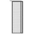Wire Mesh Tenant Locker - 4'W x 4'D x 7'6"H Single Tier Adder with Ceiling