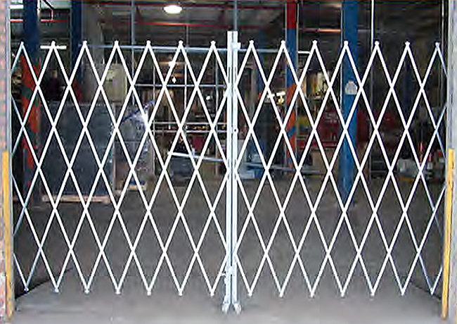 scissor security gates