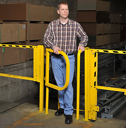 Ladder safety gates sales osha
