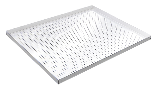 Cisco-Eagle Catalog - Perforated Aluminum Cannabis Drying Tray - 30-1/2W x  24D with 1-1/4 lip