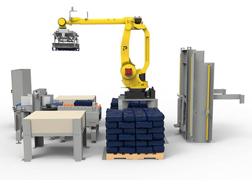 Palletizing robot system