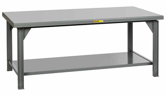 Heavy Duty Steel Work Table - 15,000 lb. Capacity, 36D x 60W x 34H